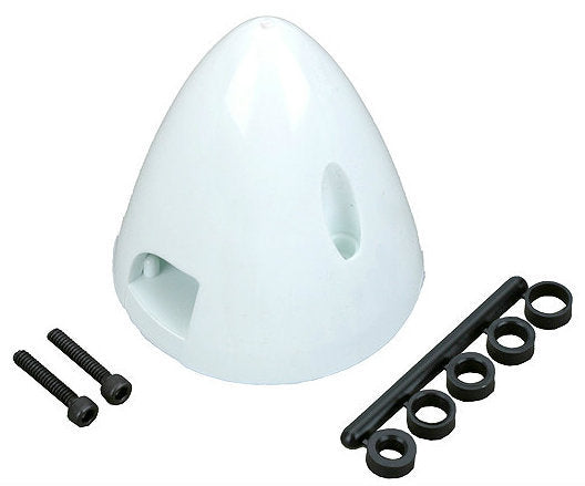 Spinner à 4 broches, 1-1/2, blanc