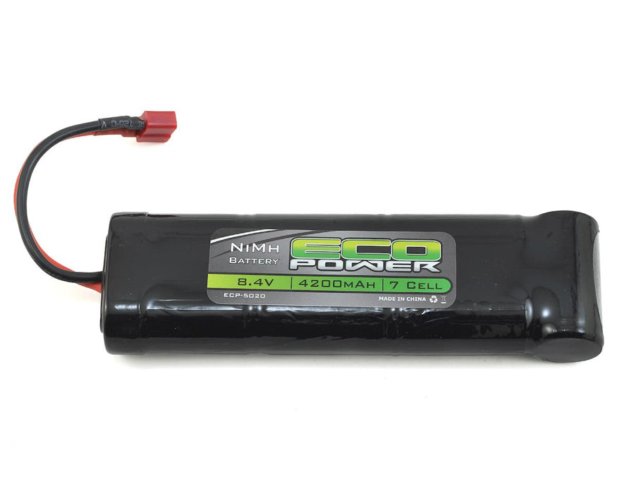 Batterie EcoPower NiMH Stick Pack à 7 cellules avec connecteur de style T (8,4 V/4 200 mAh)