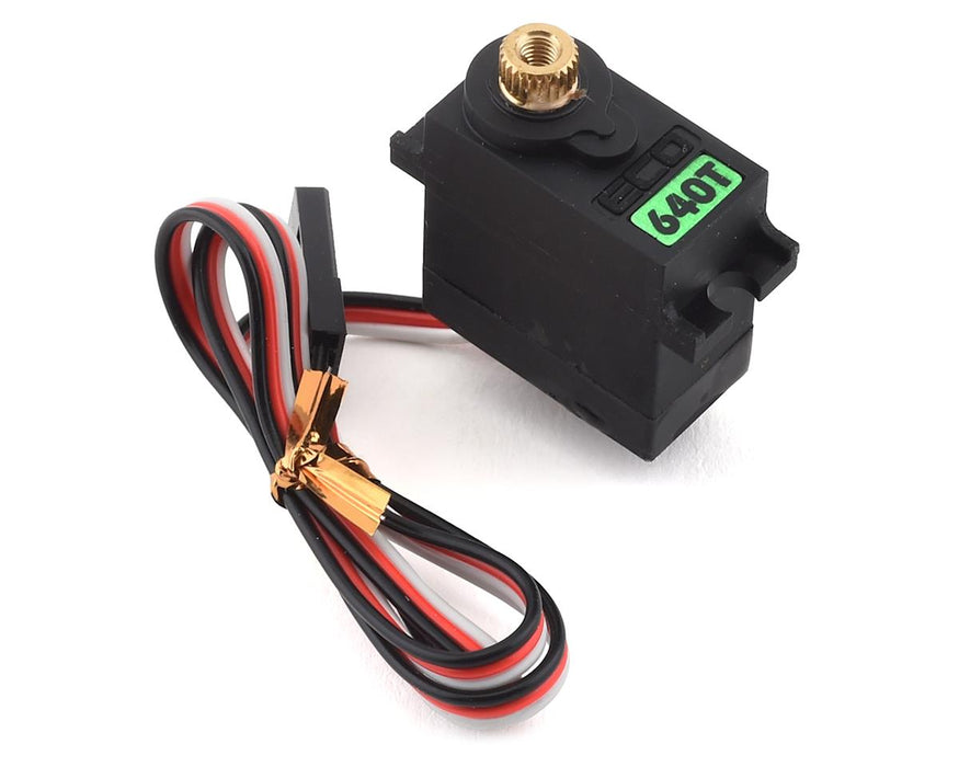 EcoPower 640T 13g Sous-micro servo numérique à engrenage métallique étanche (TRX-4 et TRX4-M)