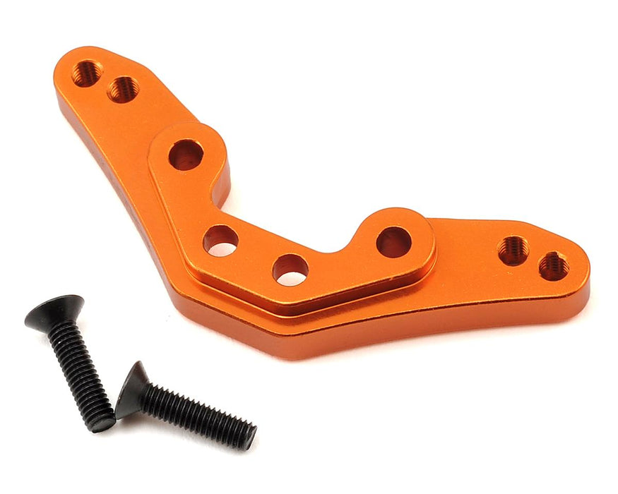 Exotek SRX-2 Aluminum Mid-Motor Rear Bulkhead (Orange)