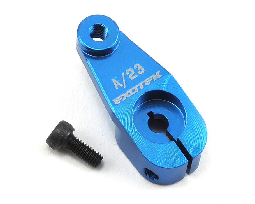 Exotek Aluminum AE HD Servo Horn (Blue) (23T)