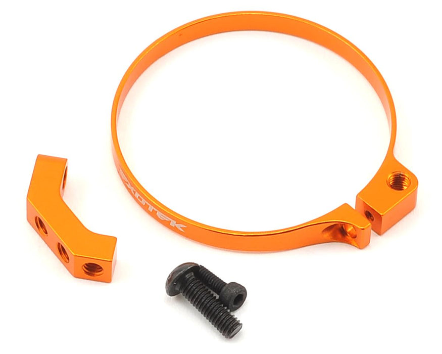 Exotek Angled Clamp On Fan Mount (Orange)