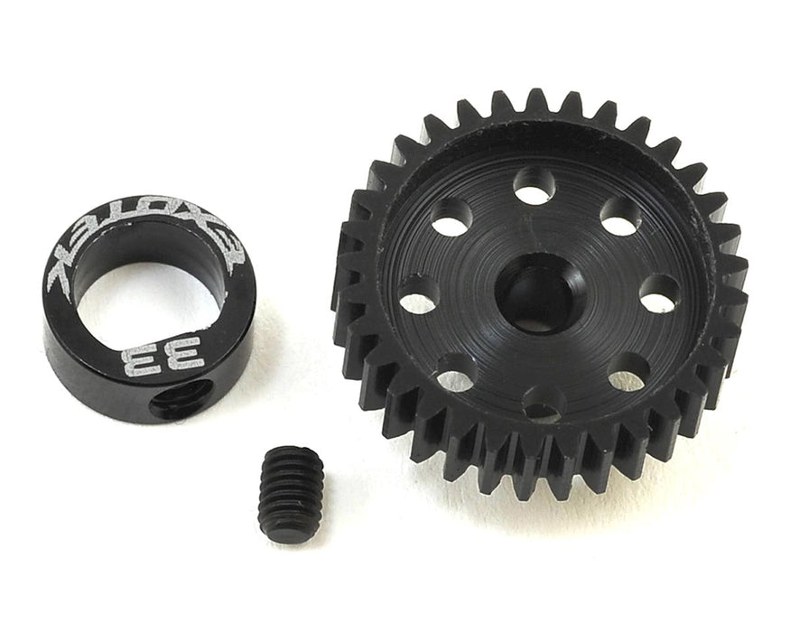 Exotek Flite 48P POM Pinion Gear w/Alloy Collar (3.17mm Bore) (33T)