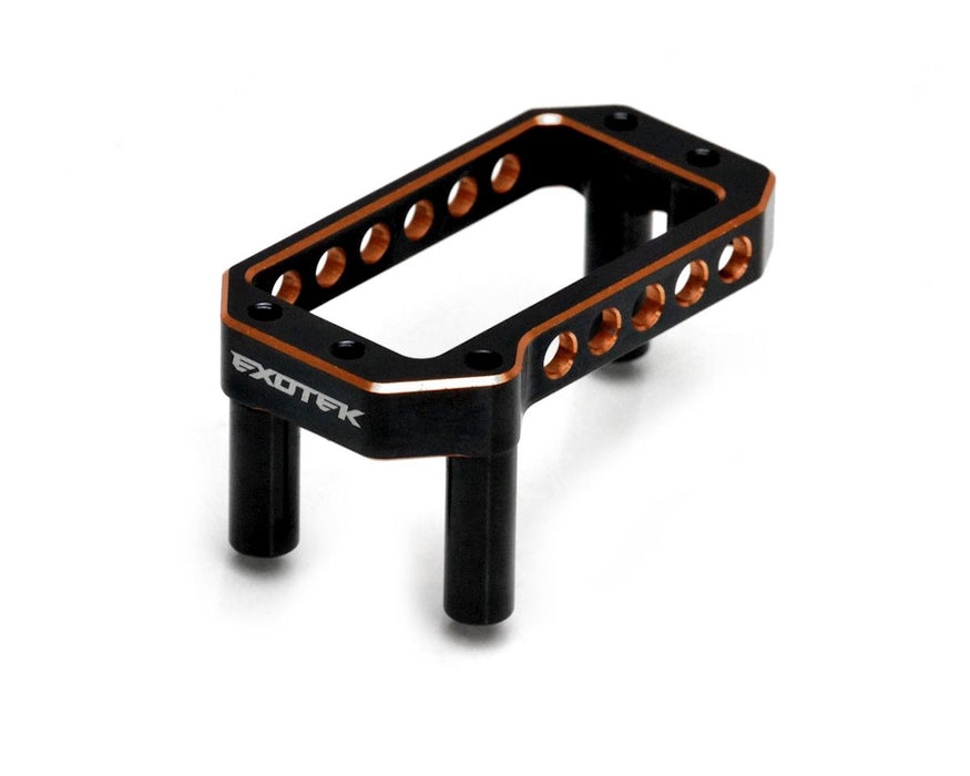 Exotek E819 HD Servo Mount (Black/Orange)