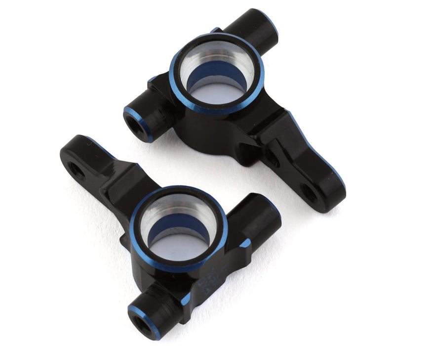 Exotek B6.4 Aluminum Steering Blocks (-1mm)