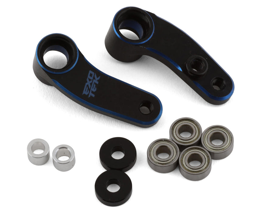 Exotek B6.4 Aluminum Steering Bell Cranks