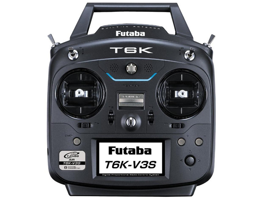 Système radio Futaba 6K 2,4 GHz V3S FHSS/T-FHSS (hélicoptère)