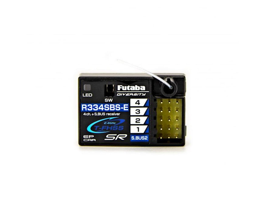 Récepteur Futaba R334SBS-E T-FHSS SR S.Bus2 4 canaux 2,4 GHz