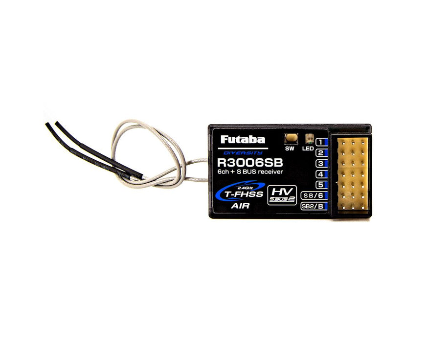 Récepteur Futaba R3006SB T-FHSS S.Bus 6 canaux 2,4 GHz