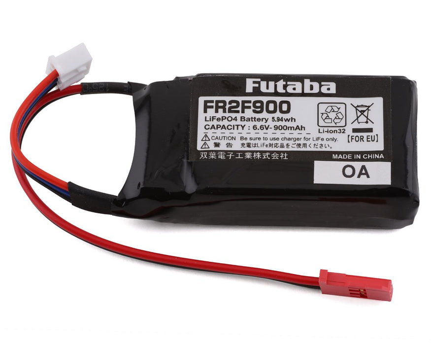 Batterie de récepteur plat Futaba 2S LiFe (6,6 V/900 mAh)