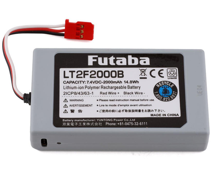 Batterie émetteur LiPo Futaba 16IZ 2S (7,4 V/2000 mAh)