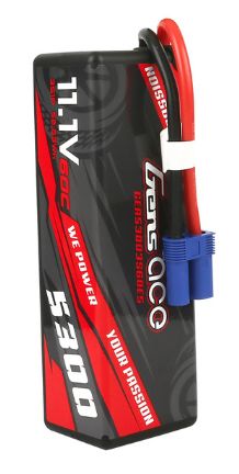 Lipo 11,1 V 5300 mAh 3S 60C : EC5