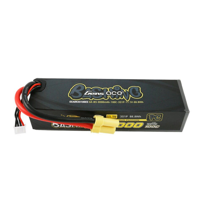 11.1V 8000mAh 3S 100C Lipo: EC5