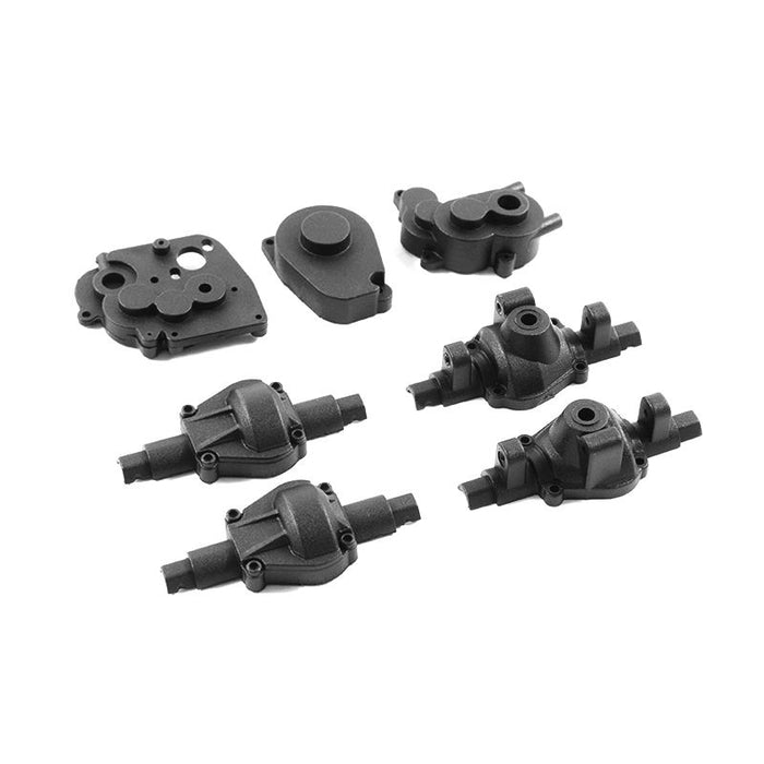 Hobby Plus Transmission Gear Box & Axle Set For CR-18 and CR-24