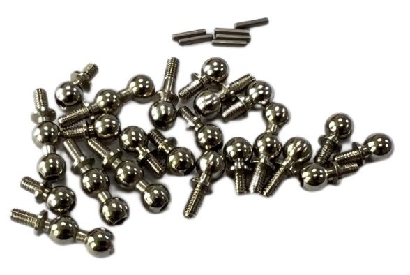 Hobby Plus Ball Stud & Pin Set (Conqueror 6x6)