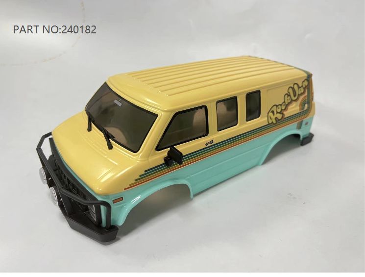 Hobby Plus Rock Van Finished Body Set  Beige)