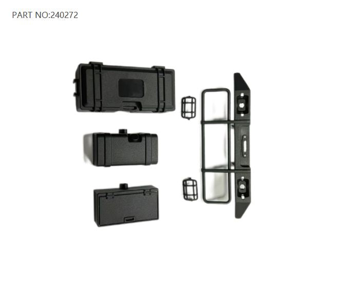 Hobby Plus Trail Hunter Battery Box And Bumper Set