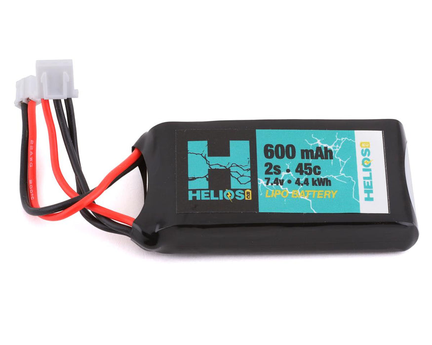 Batterie LiPo Helios RC 2S 45C avec connecteur PH2.0 (7,4 V/600 mAh)