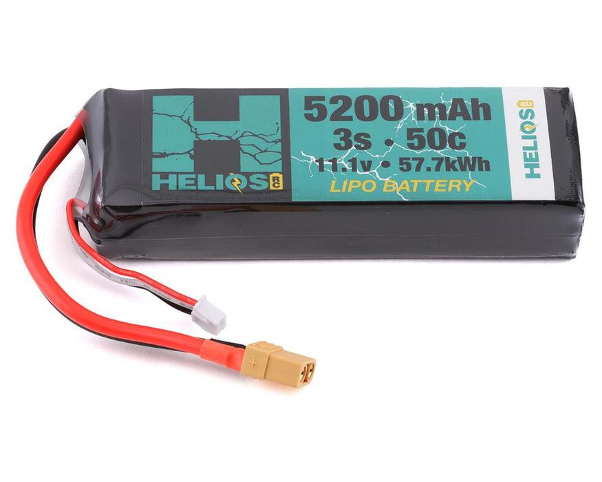 Batterie LiPo Helios RC 3S 50C avec connecteur XT60 (11,1 V/5 200 mAh)