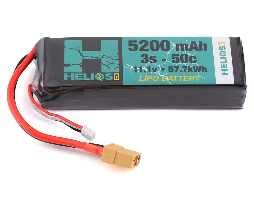 Batterie LiPo Helios RC 3S 50C avec connecteur XT90 (11,1 V/5 200 mAh)