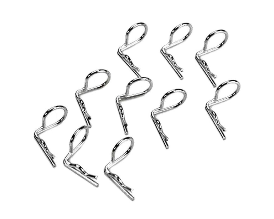 Silver Bent Body Clip 90 Degree