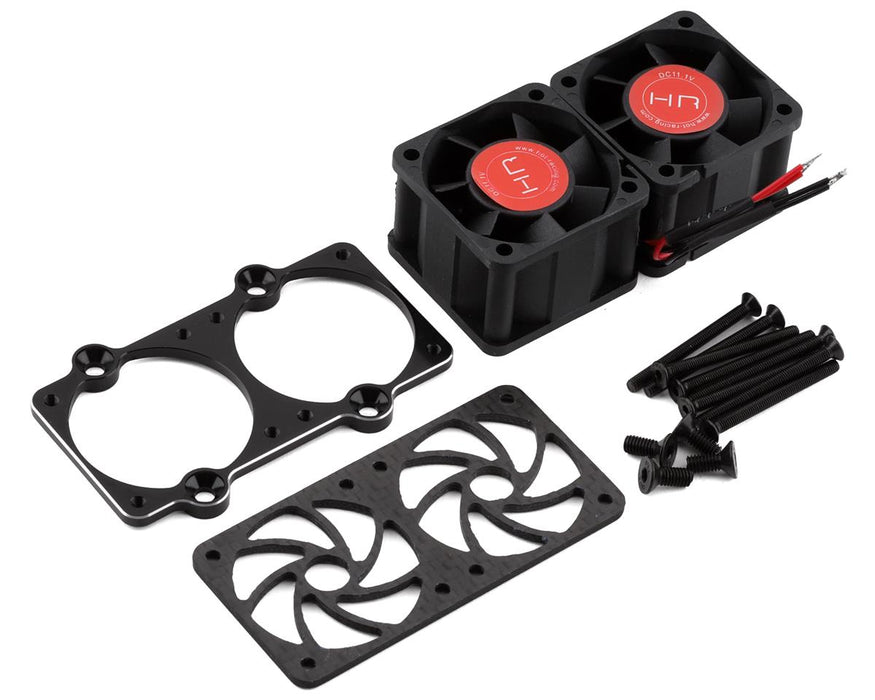 3 Cell Twin 40mm Motor Cooling Fan Kit Arrma 1/5