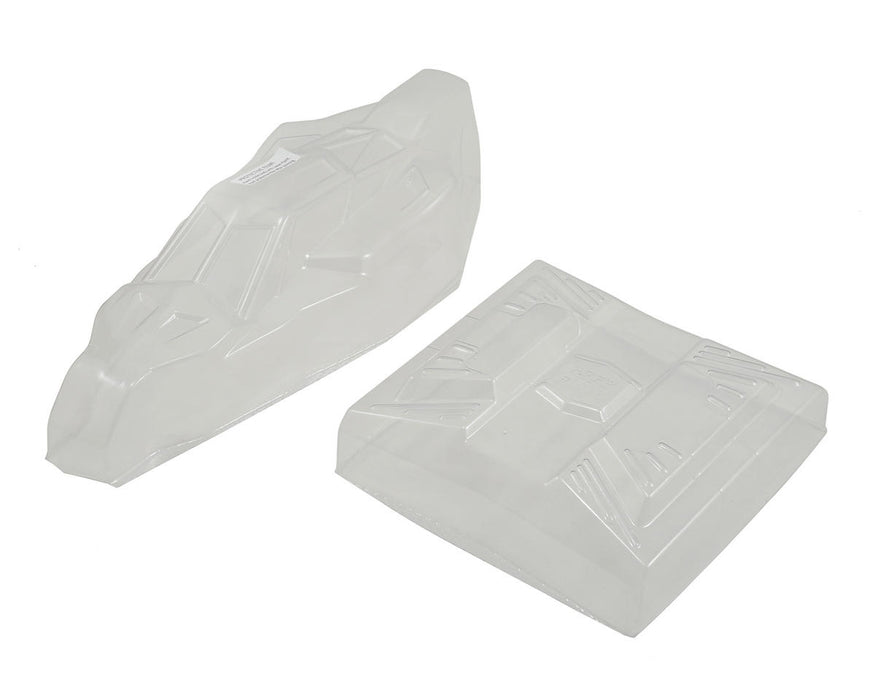 JConcepts B5M "Warrior" Body w/6.5" Finnisher Wing (Clear)