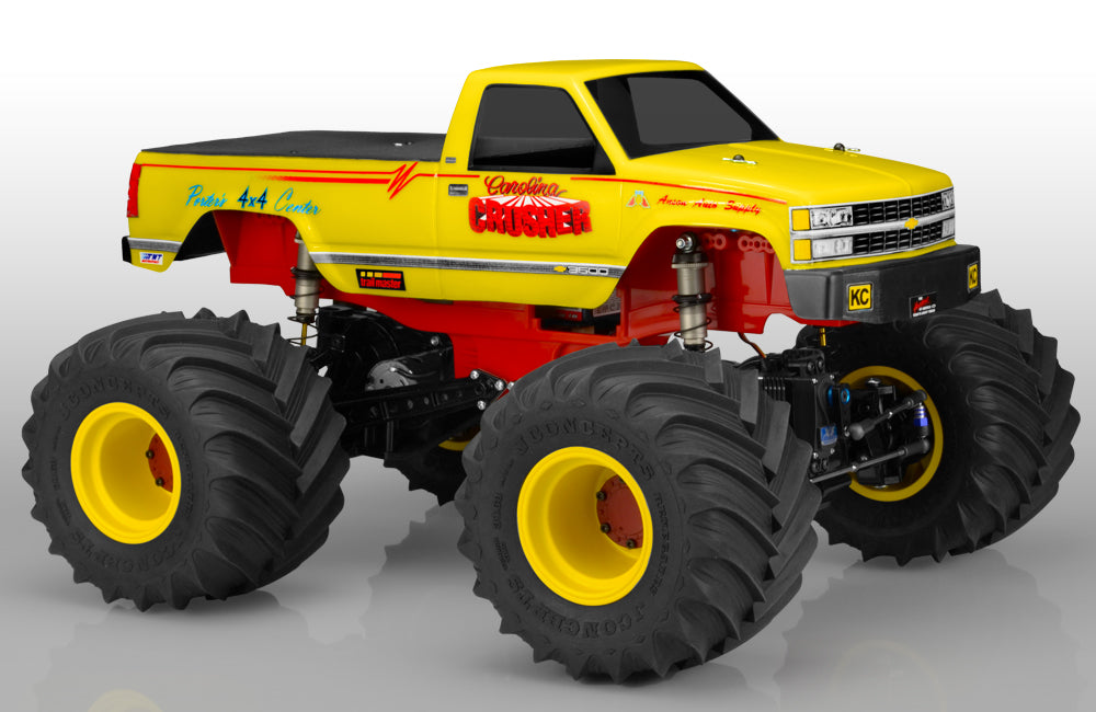 JConcepts 1988 Chevy Silverado Monster Truck Body - (7" Width & 11" Wheelbase)