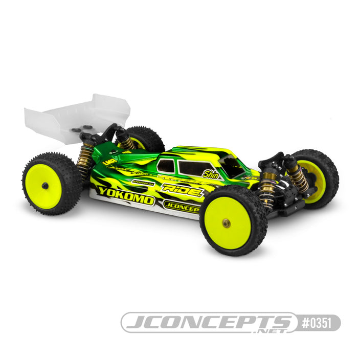 JConcepts S1 - Yokomo YZ4-SF body w/ Aero wing, light-weight - (Fits - Yokomo YZ4-SF)