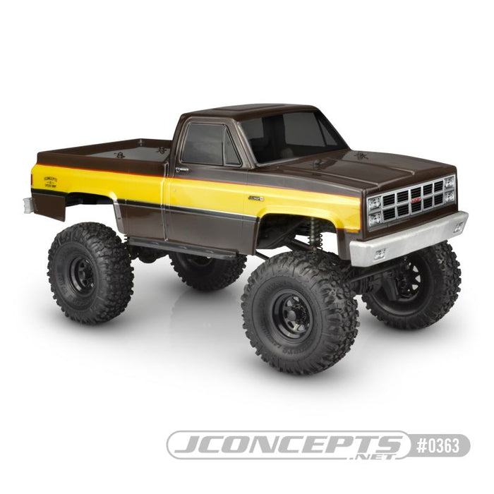 JConcepts 1982 GMC K10 body (Fits - Traxxas TRX-4, Axial, 12.3" wheelbase)