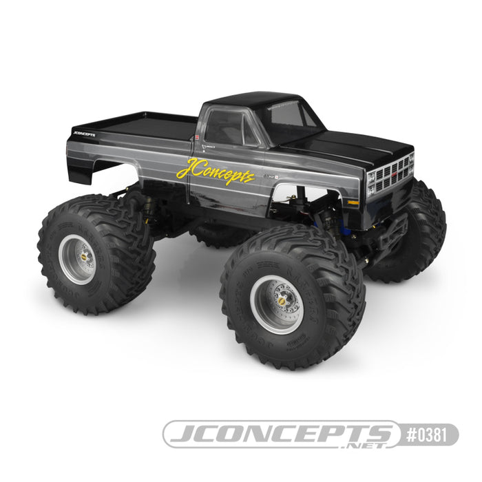 JConcepts 1982 GMC K2500 Traxxas Stampede body (Fits - Traxxas Stampede & Tamiya Clod Buster) (7" width & 10.50" wheelbase)