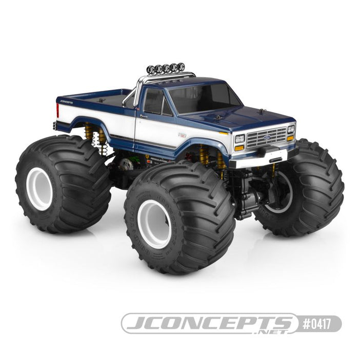 JConcepts 1984 Ford F-250 (10.75" wheelbase) (Fits Tamiya Clod Buster and similar)