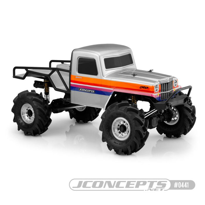 JConcepts CreepER Cab Only (Fits Traxxas TRX-4 Sport,  Enduro,  Axial 12.3" wheelbase)