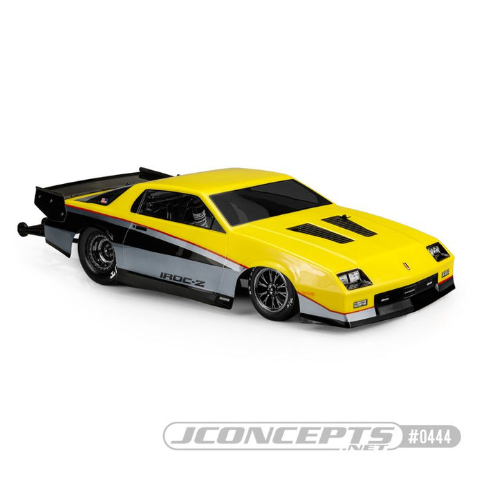 JConcepts 1987 Chevy Camaro IROC - (Fits - DR10, 22S - 11.25" width & 13" wheelbase)