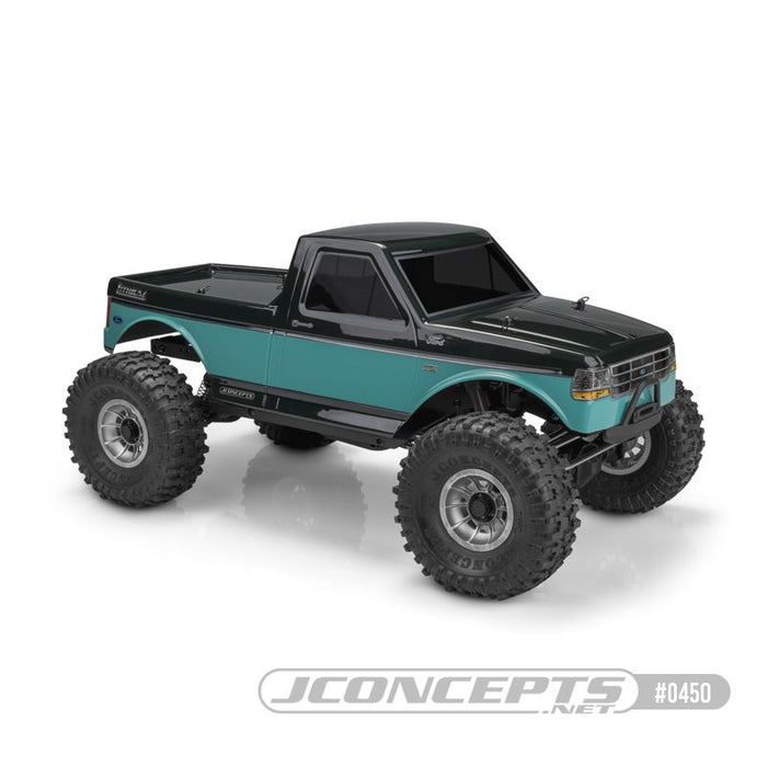 JConcepts JCI Tucked, 1995 Ford F-150 Body, 12.3" Wheelbase (Fits - Traxxas TRX-4 Sport, Enduro, Axial, Vanquish 12.3" Wheelbase)