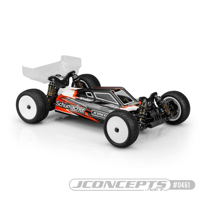 S2 - Schumacher Cat L1 Evo body w/ Carpet | Turf wing - light-weight (Fits – Schumacher Cat L1 Evo)