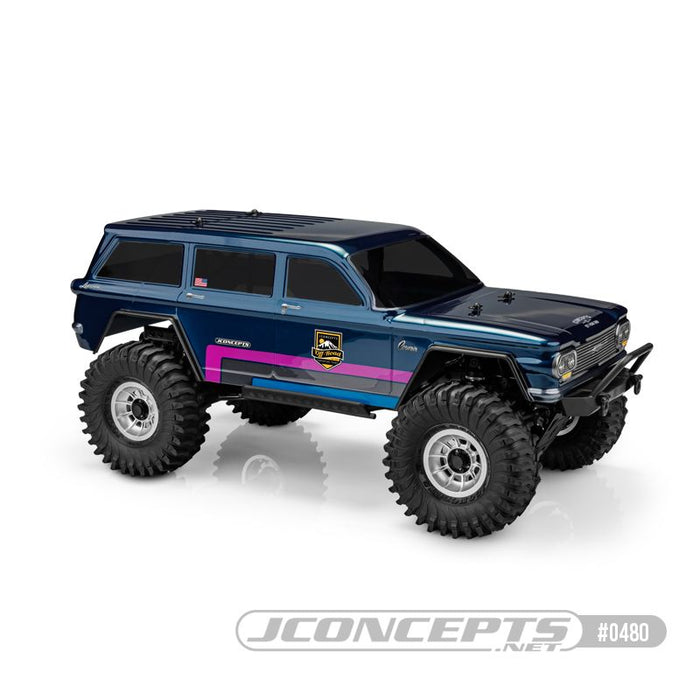 JConcepts 1961 Corvair Lakewood Body, 12.3" Wheelbase (Fits - Traxxas TRX-4 Sport, Enduro, Axial, Vanquish 12.3 Wheelbase)