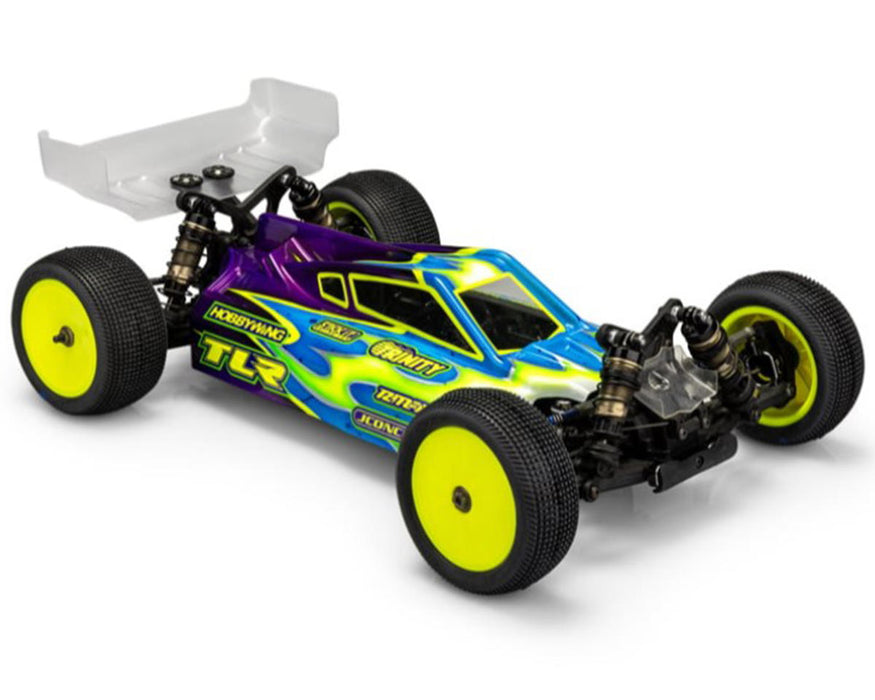 JConcepts P2 - Team Losi Racing 22X-4 Body with Carpet / Turf Wing - Light Weight