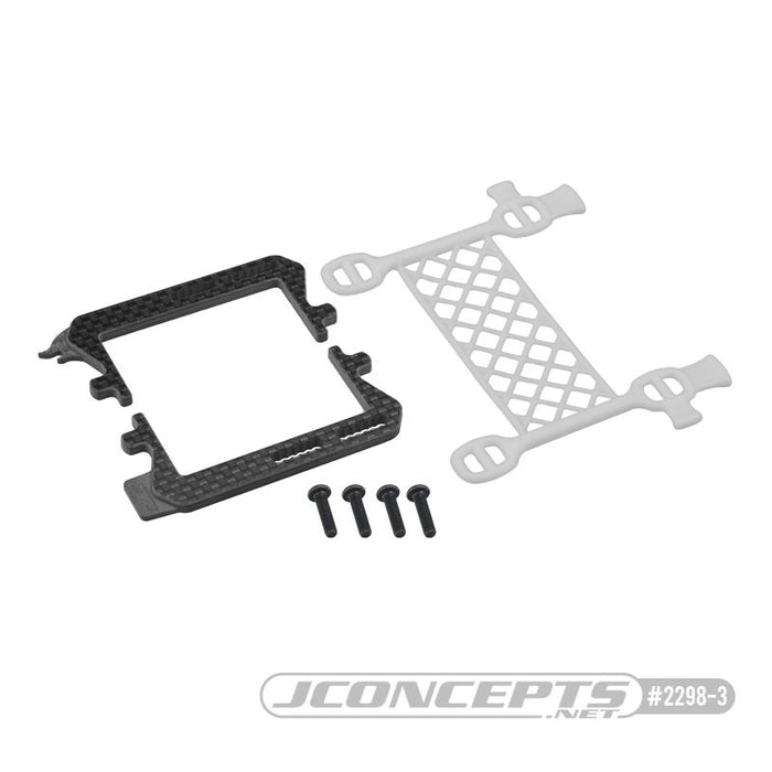 JConcepts B6.2 Cargo Net Battery Brace (White)