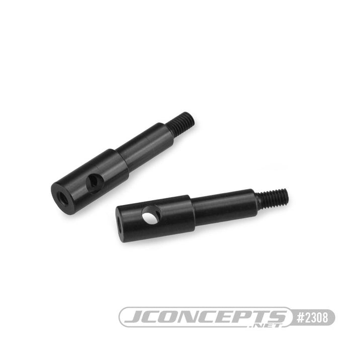 JConcepts RC10 | RC10B2 | RC10B3 aluminum, standard front axles, 2pc.