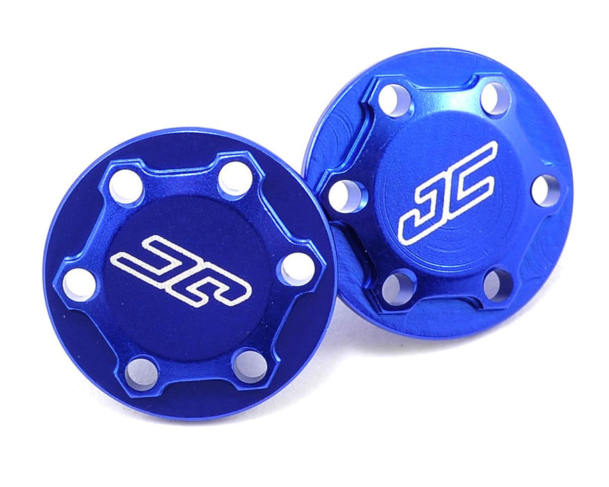 JConcepts RC10 Finnisher wing buttons - blue