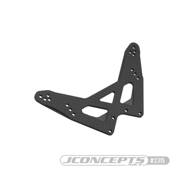 JConcepts RC10T 3.0mm Carbon Fiber rear shock tower - team truck edition