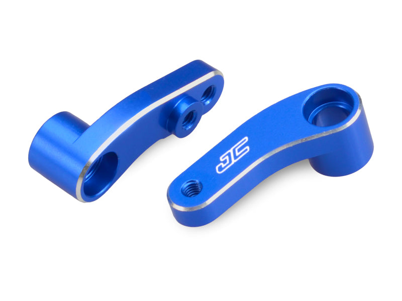 JConcepts B6.2 | Manivelles de direction en aluminium B6.3 - bleues (Convient à - B6 | B6D | B6.1 | B6.2 | B6.3)