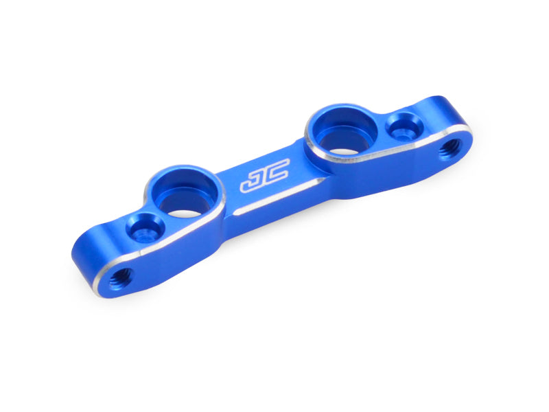 JConcepts B6.2 | Crémaillère de direction en aluminium B6.3 - bleue (Convient à - B6 | B6D | B6.1 | B6.2 | B6.3)