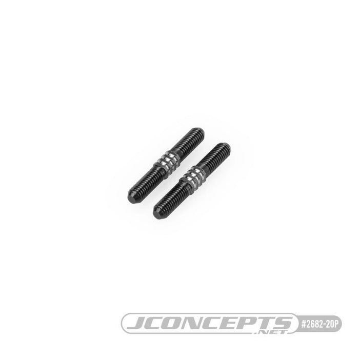 JConcepts D819/E819 Fin Titanium Turnbuckle 5x35mm -  Stealth Black (2)