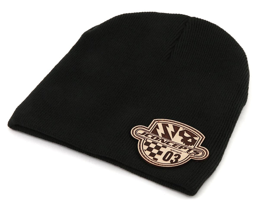 JConcepts Destination Knit Beanie (Black) (One Size Fits Most)