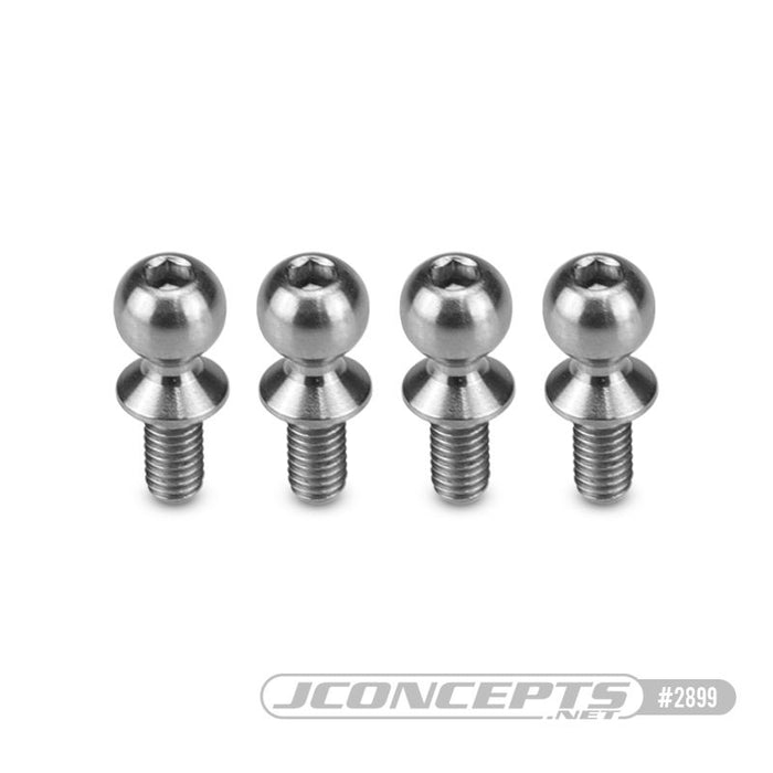 JConcepts Titanium ball-stud 5.5 x 6mm - Regulator steering linkage (4)