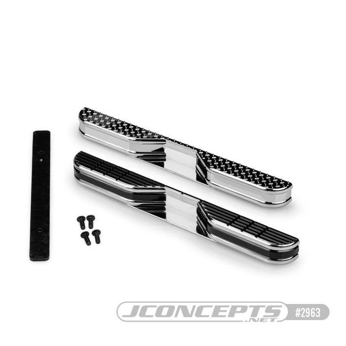 JConcepts Late 80'S F-Type Rear Bumper Set Fits Misc. JConcepts MT Bodies Chrome