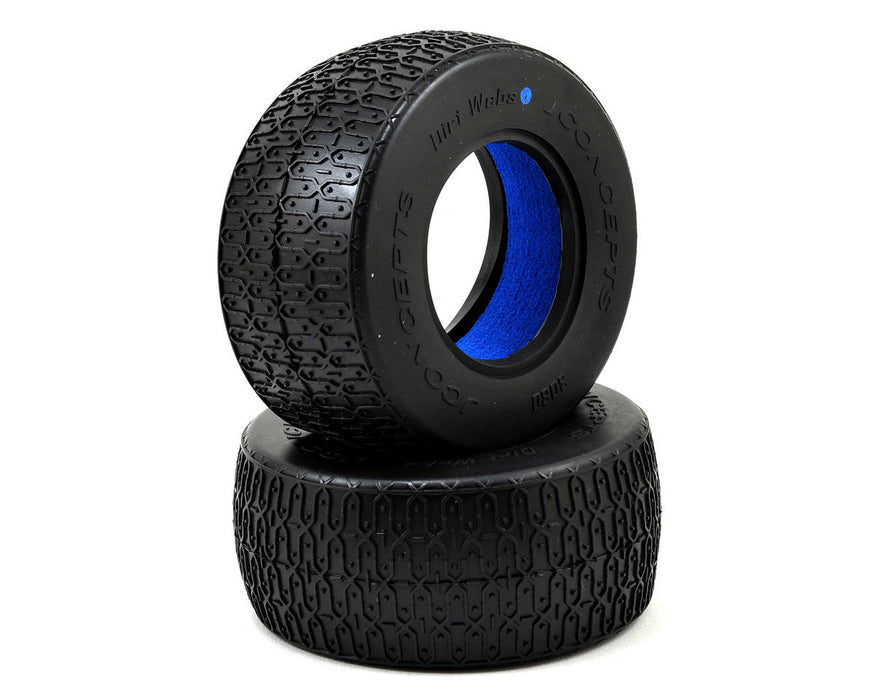 Pneus JConcepts Dirt Webs Short Course (2) (Bleu)