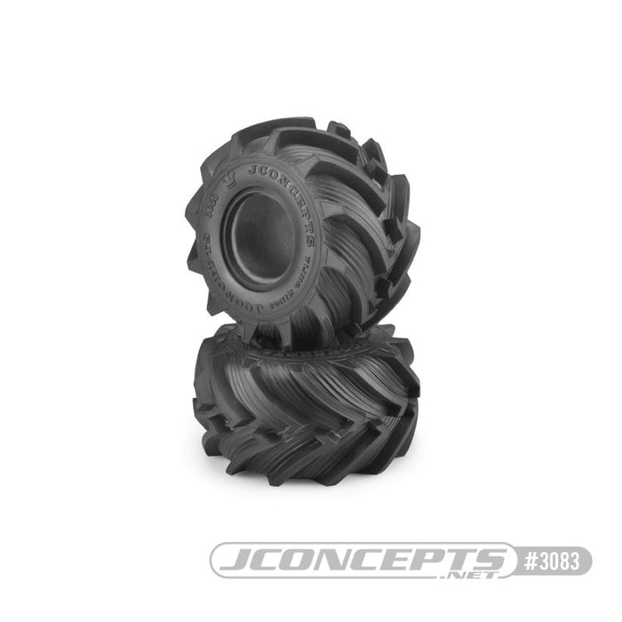 JConcepts Fling Kings Jr 2.2 - composé bleu (convient aux roues hexagonales Midwest #3380 2,2" MT 12 mm)